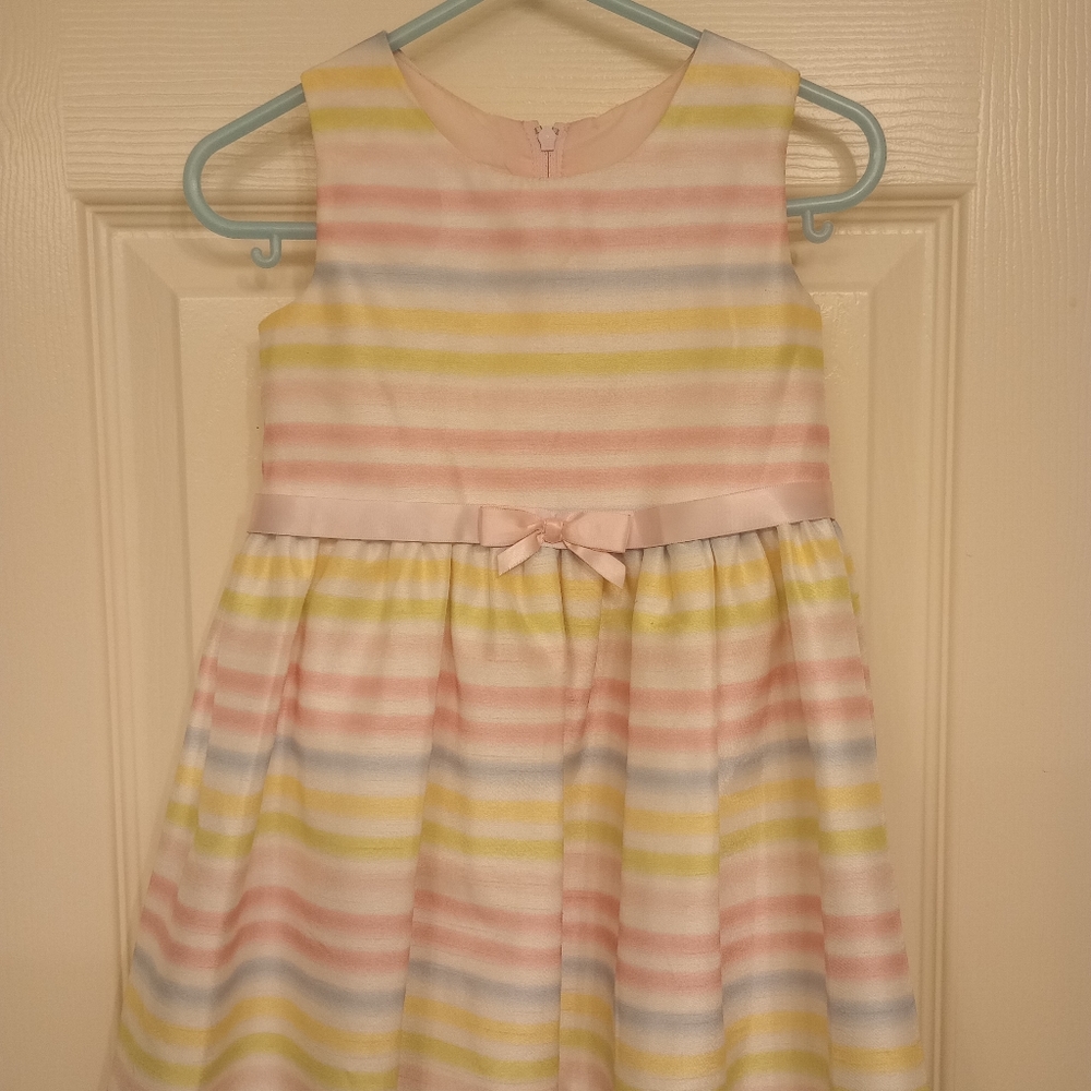 Pastel Color Baby Dress with Coat 24M